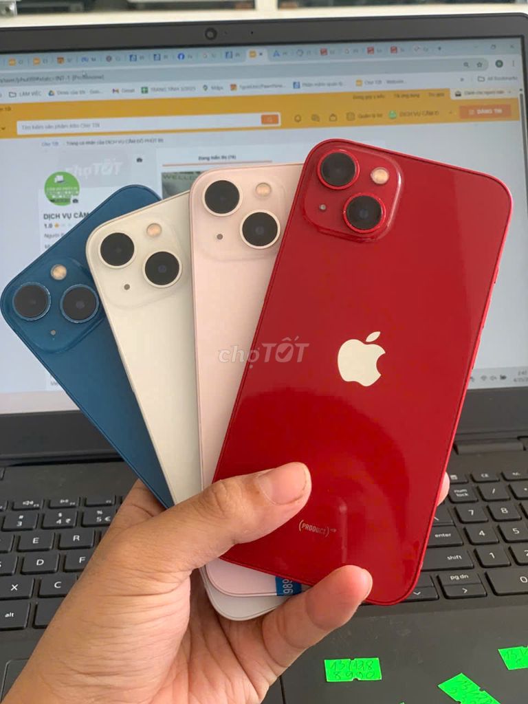 IPHONE 13 128G , MẮT CHÉO , ĐỦ MÀU. Mua bán Điện thoại tại Thành phố Buôn Ma Thuột Đắk Lắk được đăng bởi Cầm Đồ PHÚT 89  hình 1