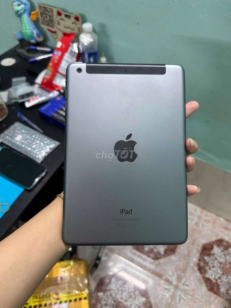 iPad mini 2, 16GB, pin trâu, iOS 12.. Mua bán Máy tính bảng tại Thành phố Thủ Dầu Một Bình Dương được đăng bởi Phước Mobile hình 1