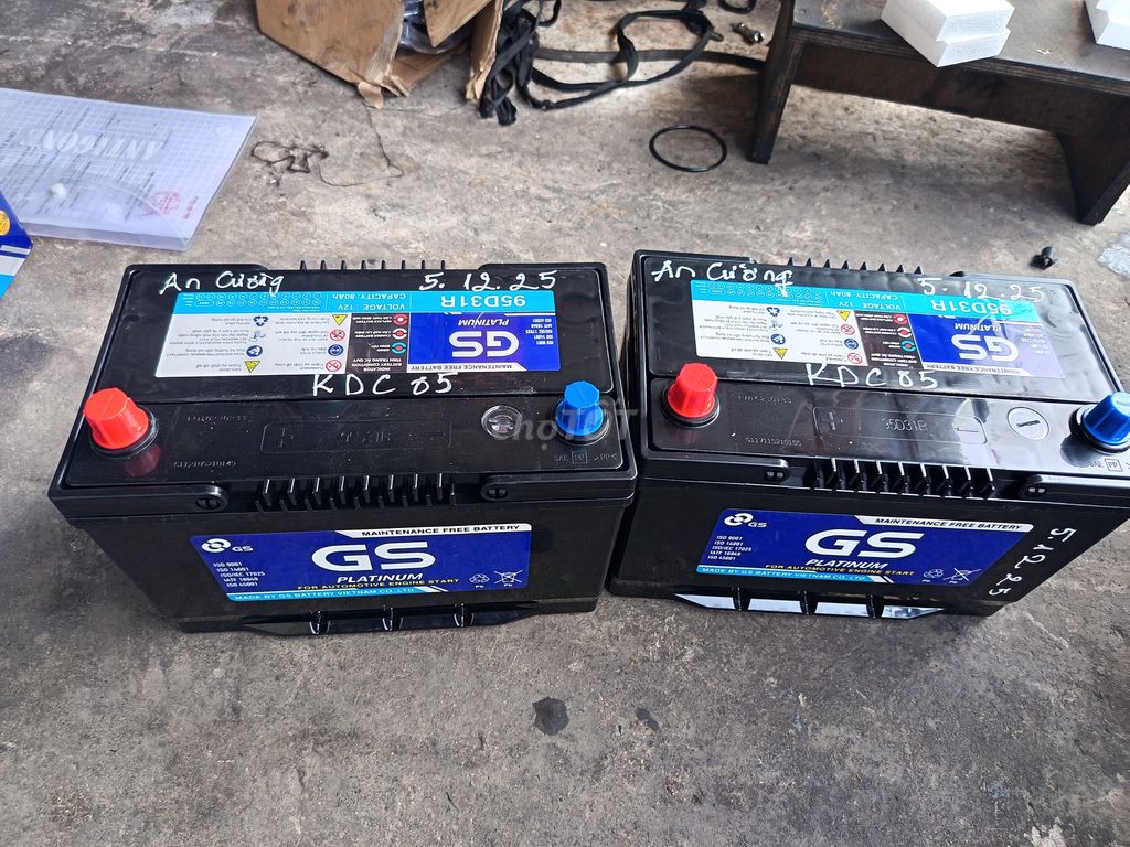 Ắc quy GS Chì axit Đen. Mua bán Phụ tùng xe tại Thành phố Thuận An Bình Dương được đăng bởi Cuong  hình 4