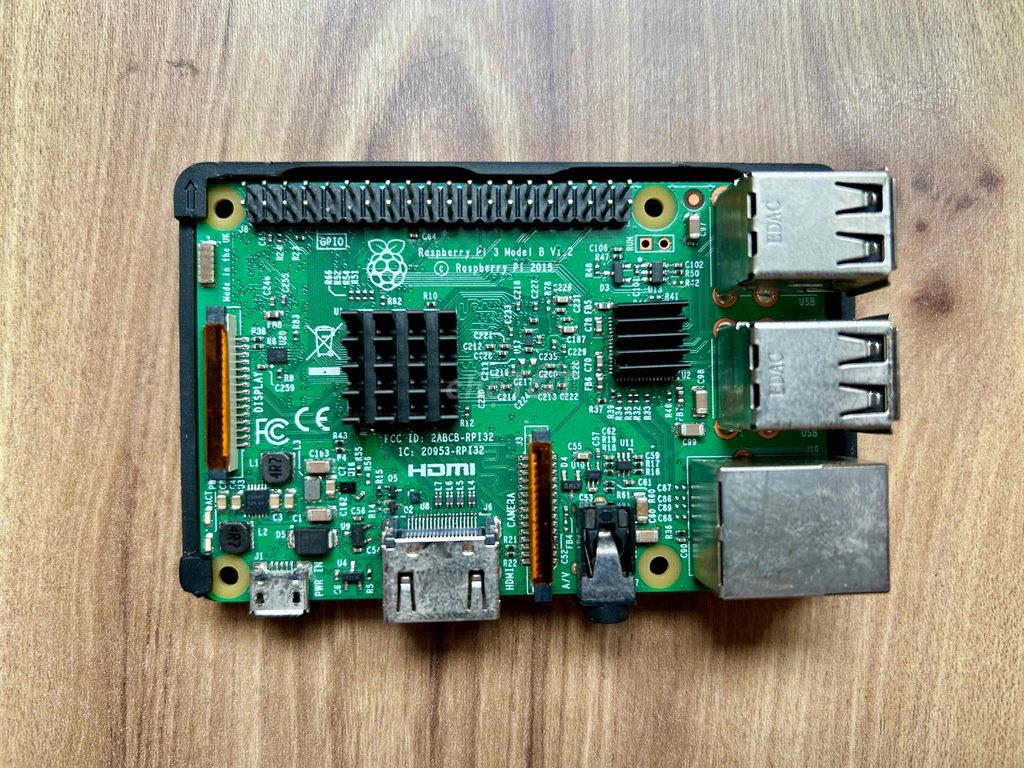 Raspberry Pi Pi 3 Model B V1.2. Mua bán Linh kiện (RAM, Card...) tại Huyện Nhà Bè Tp Hồ Chí Minh được đăng bởi Khang hình 1