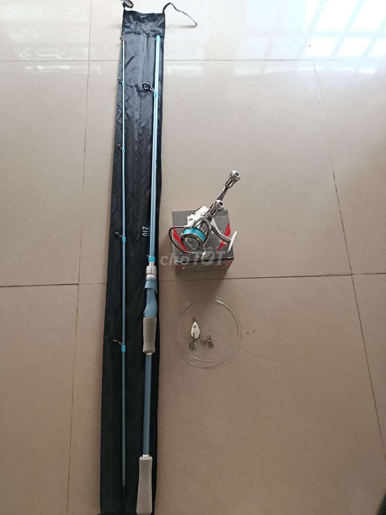 Bộ cần câu máy đứng Silver Swings 2500s mới. Mua bán Đồ thể thao, Dã ngoại tại Quận Ninh Kiều Cần Thơ được đăng bởi Star Bùi hình 1