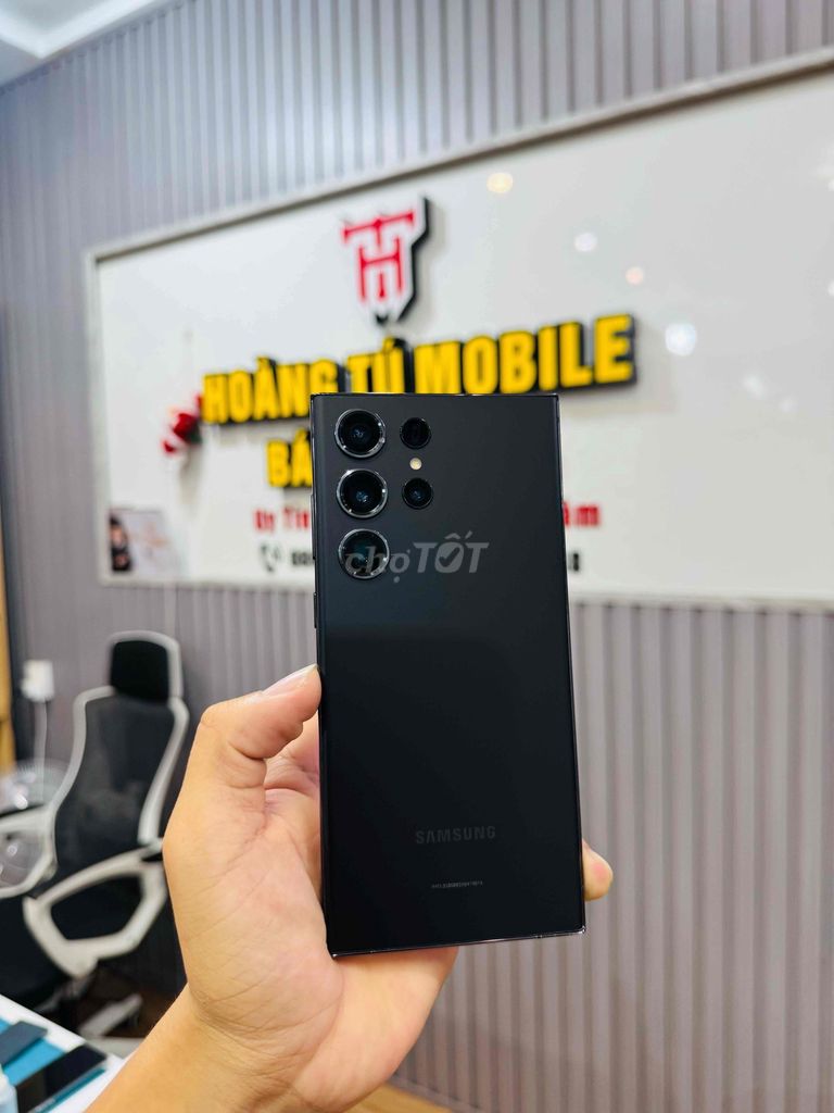 Samsung S23 Ultra 256GB Đen. Mua bán Điện thoại tại Quận Liên Chiểu Đà Nẵng được đăng bởi Hoàng Tú Mobile hình 1