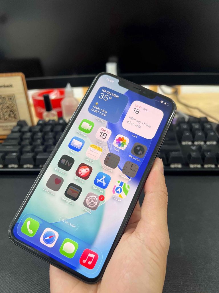 Apple iPhone 11 Pro Max 64GB Xám. Mua bán Điện thoại tại Thành phố Đà Lạt Lâm Đồng được đăng bởi HPSTORE ĐÀ LẠT hình 1