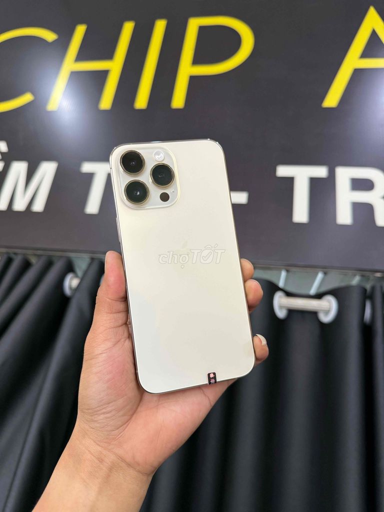14 ProMax 128GB Gold keng pin zin 100% sạc 14 lần. Mua bán Điện thoại tại Thành phố Biên Hòa Đồng Nai được đăng bởi Lộc Nguyễn hình 1