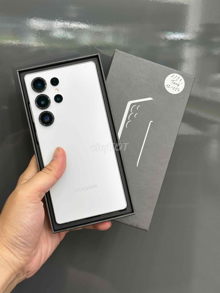 S25 Ultra 5G 12/256GB Trắng 1/2027 TGDĐ imei 71717. Mua bán Điện thoại tại Quận Ninh Kiều Cần Thơ được đăng bởi Quý Mobile Cần thơ hình 1