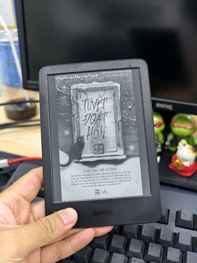 Máy đọc sách Amazon Kindle Basic 2024 Đen Mới. Mua bán Máy tính bảng tại Quận Thanh Xuân Hà Nội được đăng bởi Trần Quang Phú hình 1