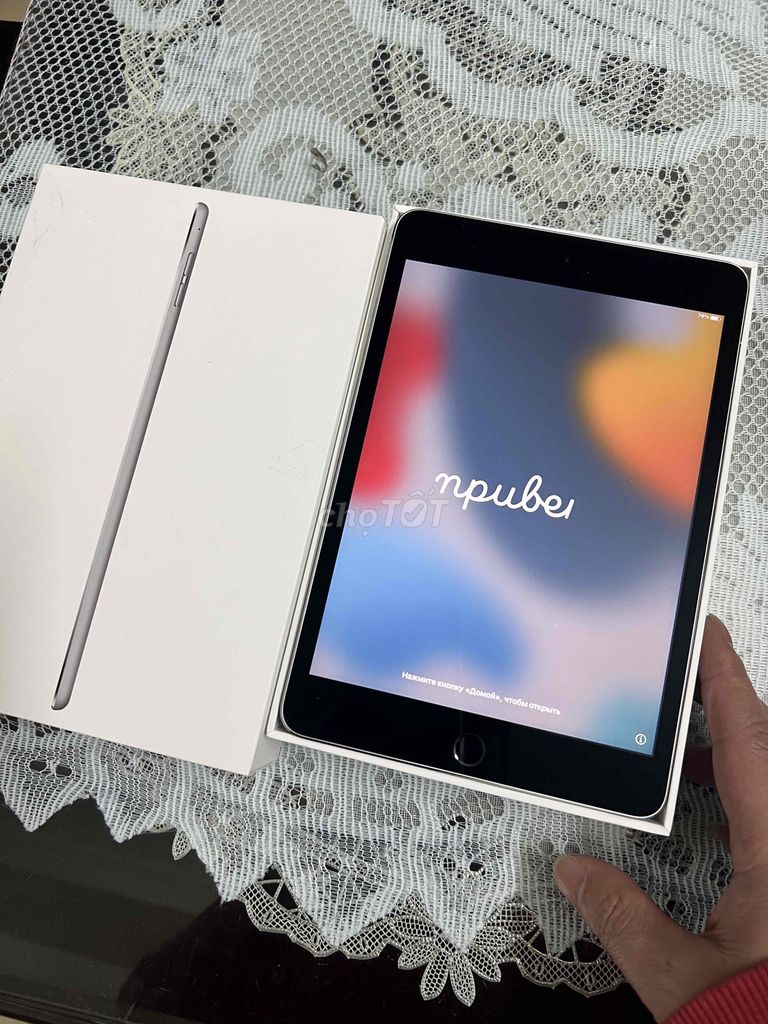 Apple iPad Mini 4 128GB Xám. Mua bán Máy tính bảng tại Quận Cầu Giấy Hà Nội được đăng bởi Đỗ Kỷ hình 1