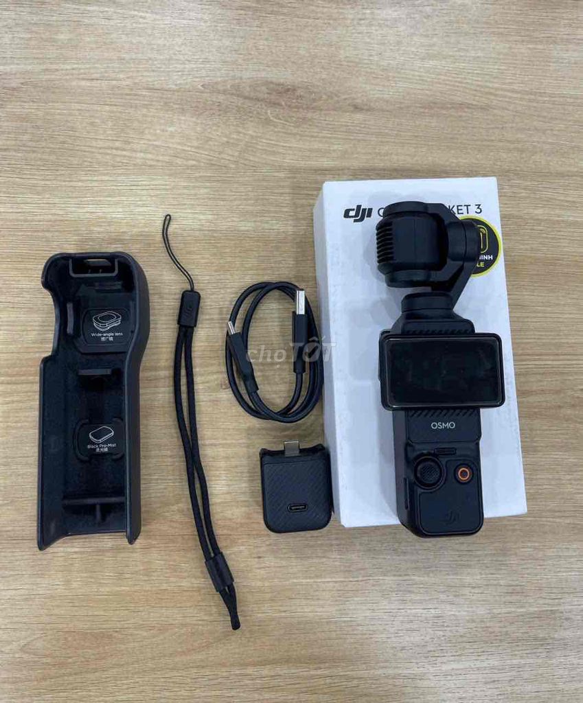 Máy quay DJI Osmo Pocket 3 Đen Đã qua sử dụng. Mua bán Máy ảnh, Máy quay tại Quận Gò Vấp Tp Hồ Chí Minh được đăng bởi Quang Minh Mobile  hình 1