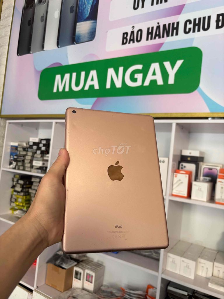 Apple iPad Gen 6 32GB Vàng hồng. Mua bán Máy tính bảng tại Quận Sơn Trà Đà Nẵng được đăng bởi Diễm Diễm hình 1