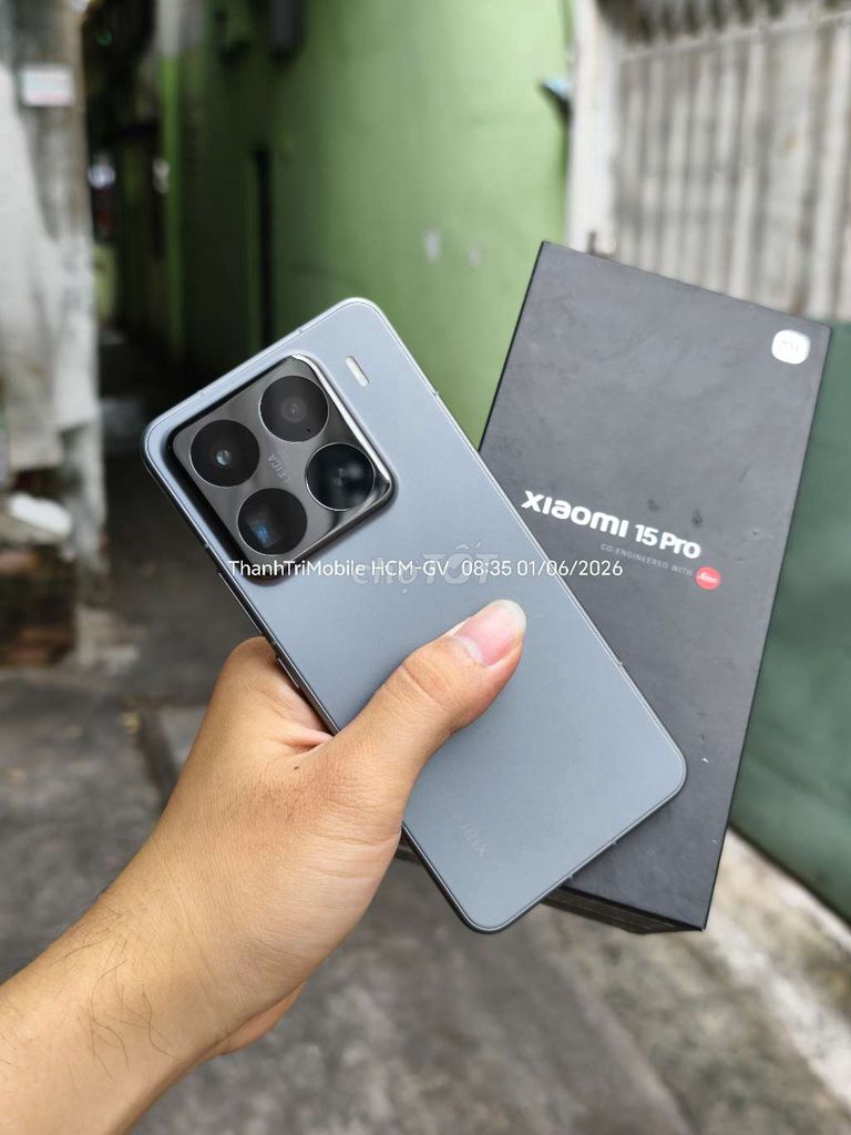 Xiaomi Mi 15 Pro 12/256GB Xám pin 99% đẹp . Mua bán Điện thoại tại Quận Gò Vấp Tp Hồ Chí Minh được đăng bởi Thanh Tri hình 1