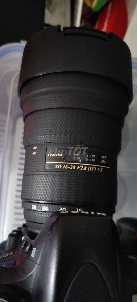 Ống kính Tokina SD 16-28 F2.8 nikon. Mua bán Máy ảnh, Máy quay tại Quận Gò Vấp Tp Hồ Chí Minh được đăng bởi ni omnddn hình 1