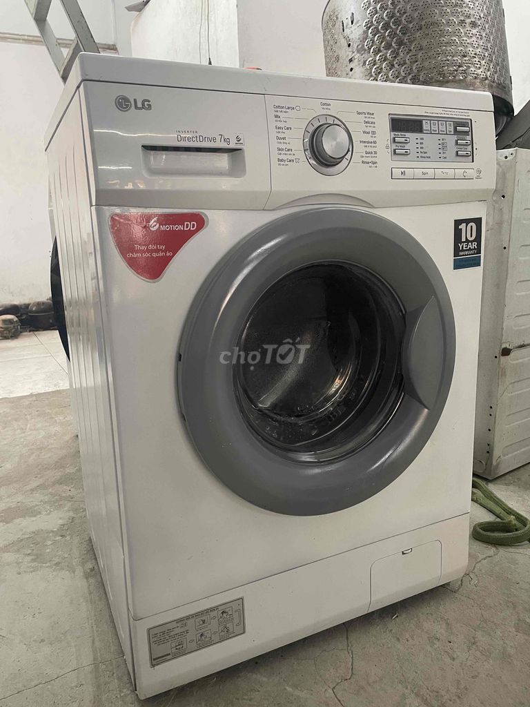 Máy giặt LG 7kg cửa trước. Mua bán Máy giặt tại Quận 7 Tp Hồ Chí Minh được đăng bởi kien hình 1