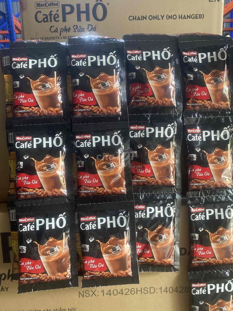 Cà phê sữa đá MacCoffee ( 60 dây/ thùng ). Mua bán Đồ ăn, thực phẩm và các loại khác tại Quận 7 Tp Hồ Chí Minh được đăng bởi Linh hình 1