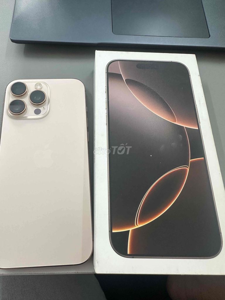 Apple iPhone 16 Pro Max 256GB Vàng 92%. Mua bán Điện thoại tại Thành phố Dĩ An Bình Dương được đăng bởi xuka hình 1