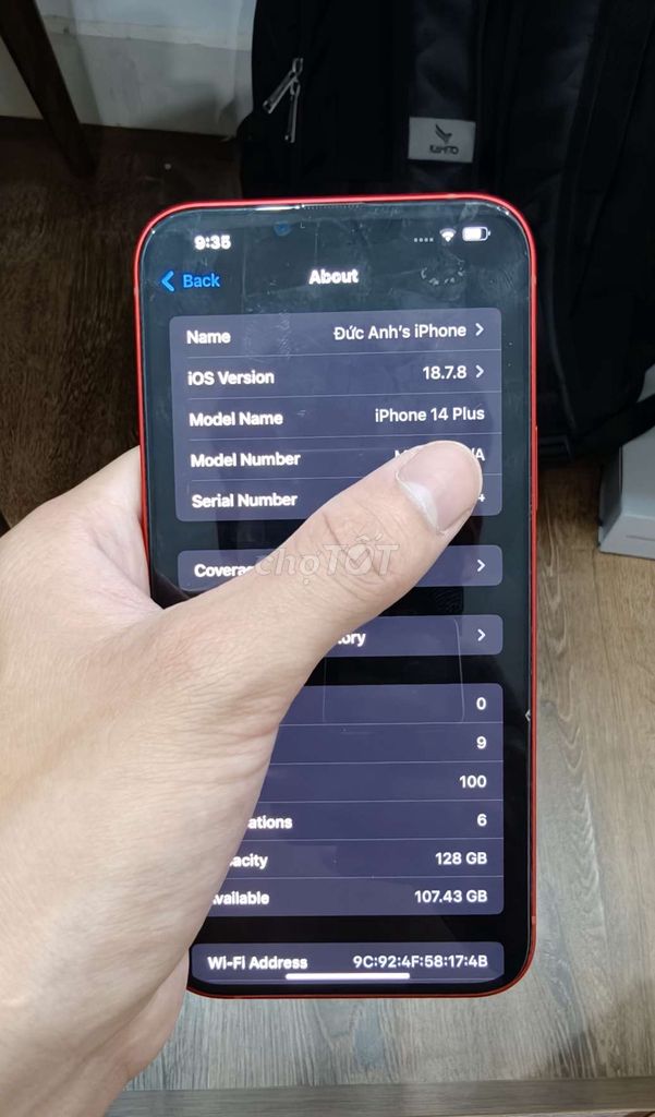 Apple iPhone 14 Plus. Mua bán Điện thoại tại Quận Thanh Xuân Hà Nội được đăng bởi Duc Anh hình 1