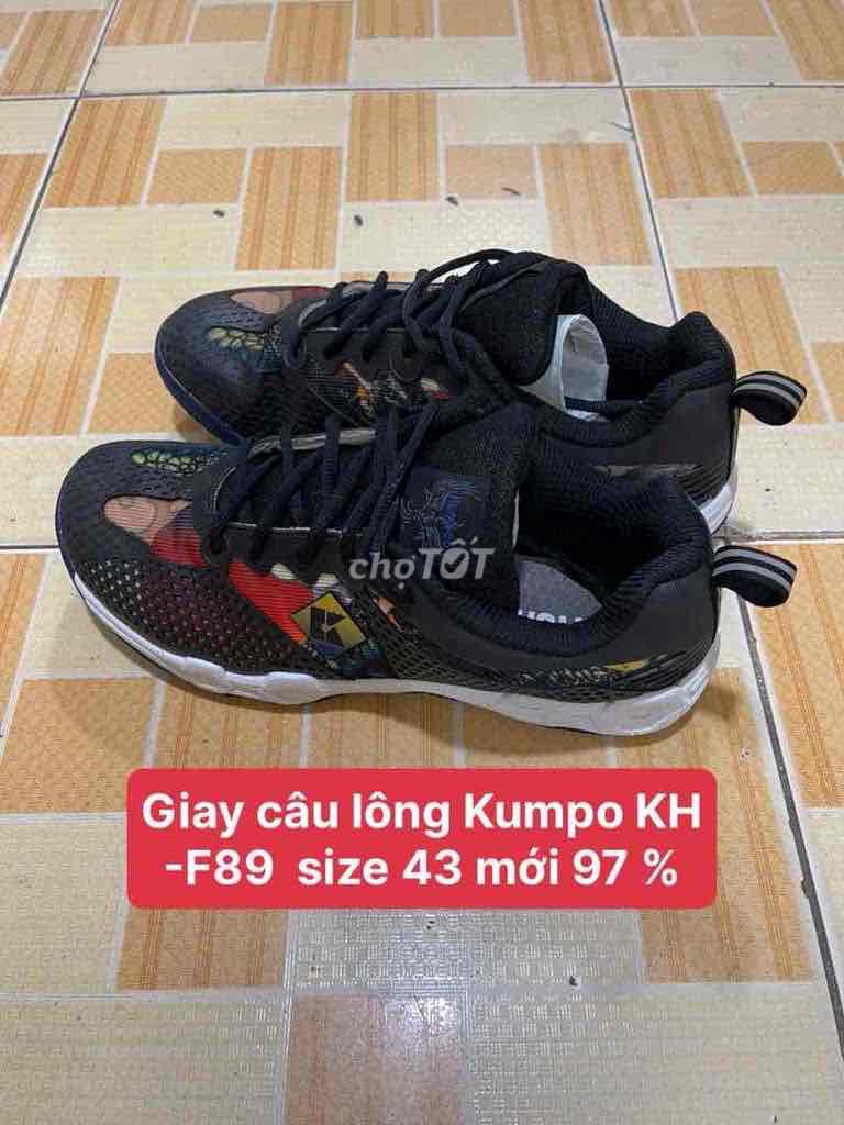 Giày cầu long kumpo size 43