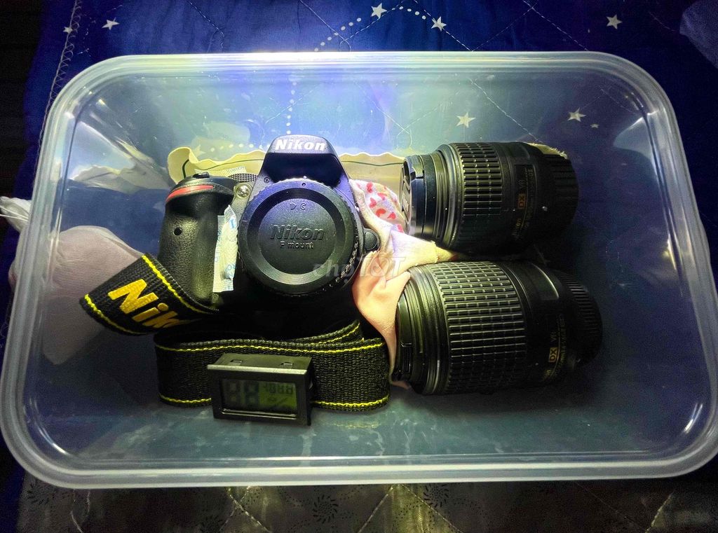 Máy ảnh Nikon D3200 kèm 2 lens. Mua bán Máy ảnh, Máy quay tại Quận Tân Phú Tp Hồ Chí Minh được đăng bởi Anh Hai hình 1