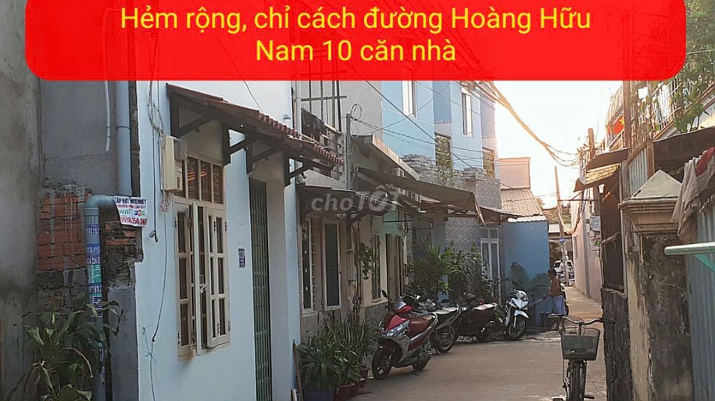 Bán nhà hẻm 372 Hoàng Hữu Nam - Gần Đại Học HuTech và FPT q9