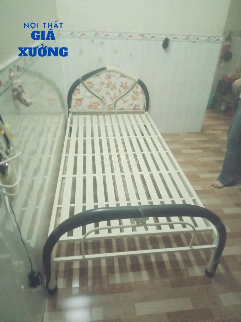 GIƯỜNG NGỦ SẮT HÀNG GIÁ RẺ TỐT HCM Ạ MỚI. Mua bán Giường, chăn ga gối nệm tại Thành phố Dĩ An Bình Dương được đăng bởi Nội thất giá xưởng TL hình 1