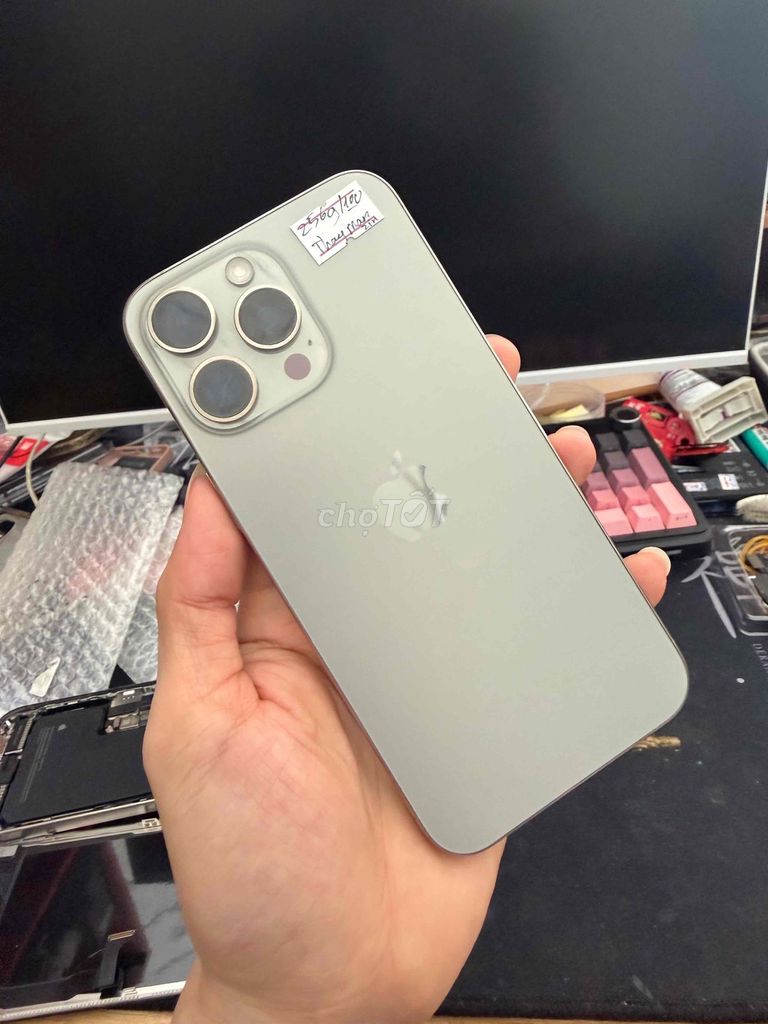 Apple iPhone 15 Pro Max 256GB sim vật lý. Mua bán Điện thoại tại Thành phố Nha Trang Khánh Hòa được đăng bởi Khai Trần hình 1