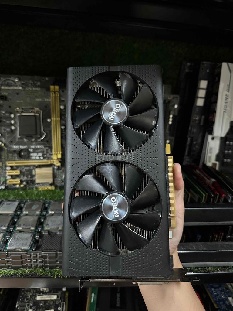 Card đồ họa Sapphire Nitro Rx 570 4GB Full cổng.. Mua bán Linh kiện (RAM, Card...) tại Quận Gò Vấp Tp Hồ Chí Minh được đăng bởi Tình Nguyễn hình 1