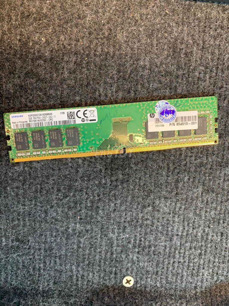 Ram Máy Tính Samsung DDR4 8GB 2400Mhz. Mua bán Linh kiện (RAM, Card...) tại Quận Phú Nhuận Tp Hồ Chí Minh được đăng bởi tiến tài 770 nguyễn kiệm p4 quận phú nhuận hình 1