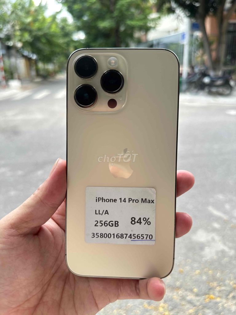 Apple iPhone 14 Pro Max 256GB Vàng Đã sử dụng. Mua bán Điện thoại tại Quận Ngũ Hành Sơn Đà Nẵng được đăng bởi Tài Ngô hình 1