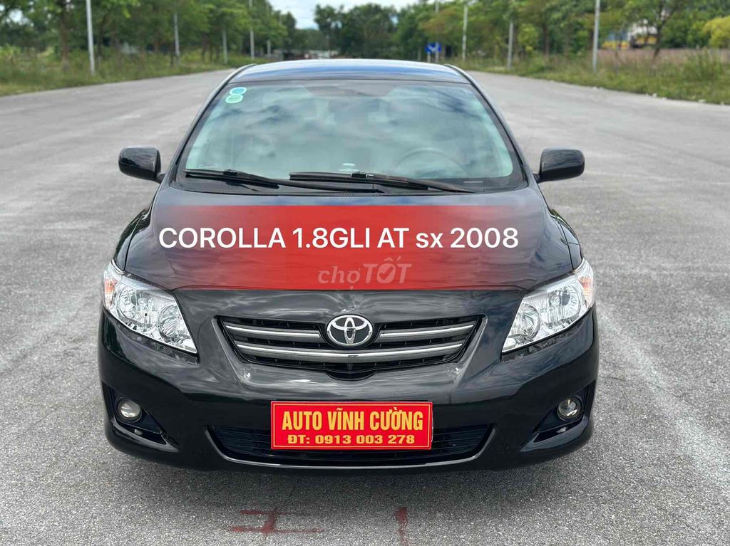 COROLLA 1.8GLI AT sx 2008