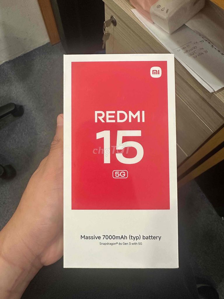 Xiaomi Redmi 15 5G 8/256 Xám. Mua bán Điện thoại tại Quận 3 Tp Hồ Chí Minh được đăng bởi Ngô Quốc Hưng hình 1
