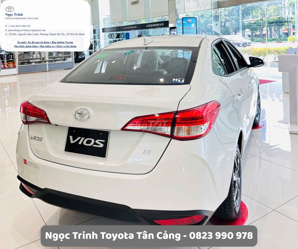 XE TOYOTA VIOS 2025 | GIÁ CẠNH TRANH. Mua bán Ô tô tại Quận Bình Thạnh Tp Hồ Chí Minh được đăng bởi Ngọc Trinh Toyota Tân Cảng hình 2