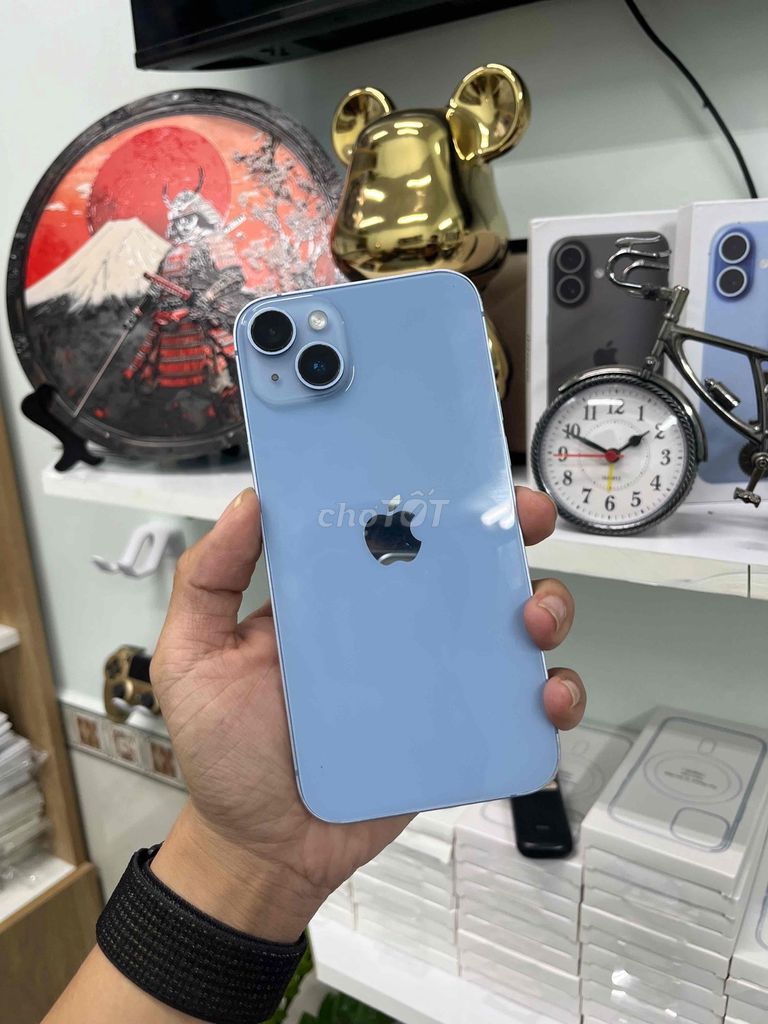 Apple iPhone 14 Plus 128GB Xanh Mỹ 97%. Mua bán Điện thoại tại Quận Bình Thuỷ Cần Thơ được đăng bởi MC MOBILE hình 1