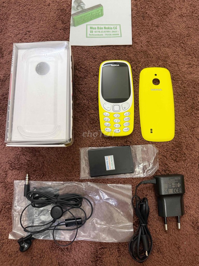 3310 vàng 1 sim bản có 3G k cắt sóng fullbox ả râp. Mua bán Điện thoại tại Quận 10 Tp Hồ Chí Minh được đăng bởi Mua Bán Nokia Cổ hình 1