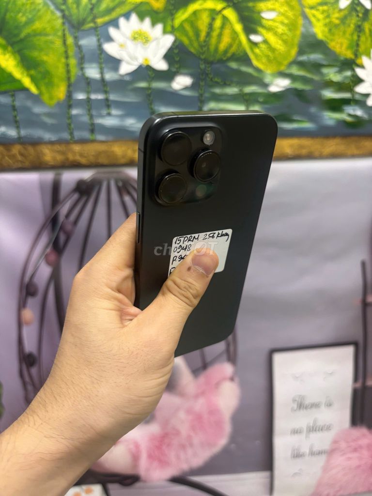 15 Pro Max 256GB Đen Oled Khay sim. Mua bán Điện thoại tại Quận Bắc Từ Liêm Hà Nội được đăng bởi Cửa hàng Bính Táo hình 1
