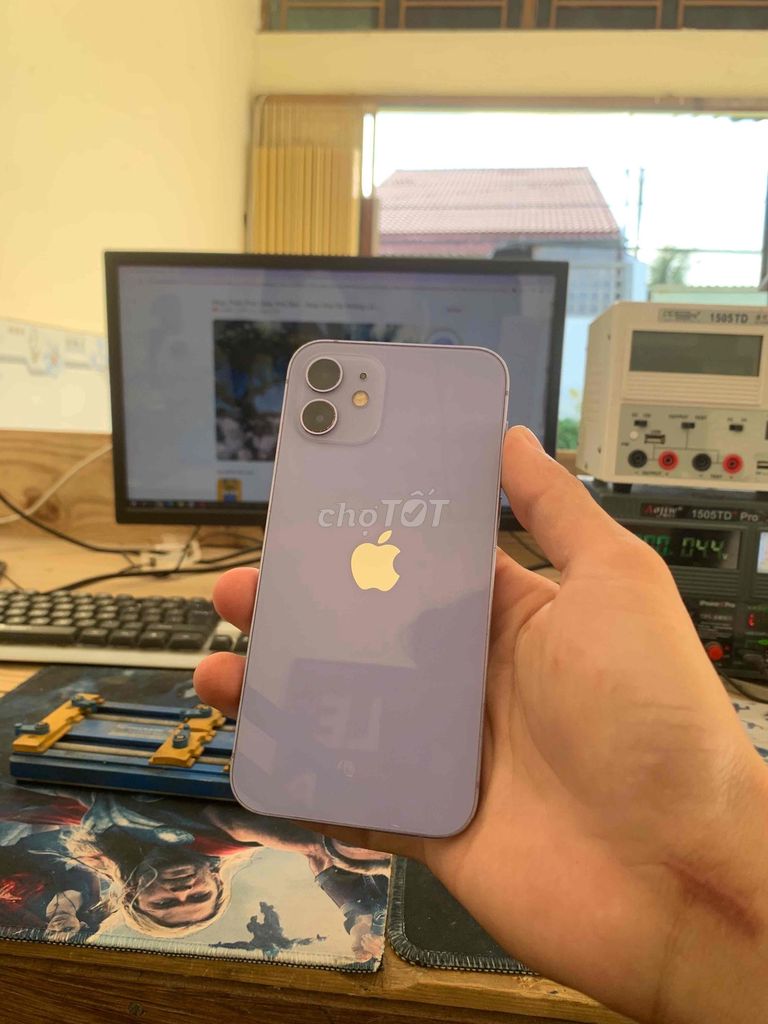 iPhone 12 128GB Tím 97%. Mua bán Điện thoại tại Thành phố Rạch Giá Kiên Giang được đăng bởi Thai Danh hình 1