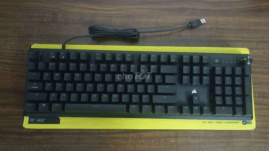 Bàn phím cơ Corsair K70 Core mới fullsize fullbox. Mua bán Phụ kiện (Màn hình, Chuột...) tại Quận Ba Đình Hà Nội được đăng bởi Dân Vũ Thiện hình 1