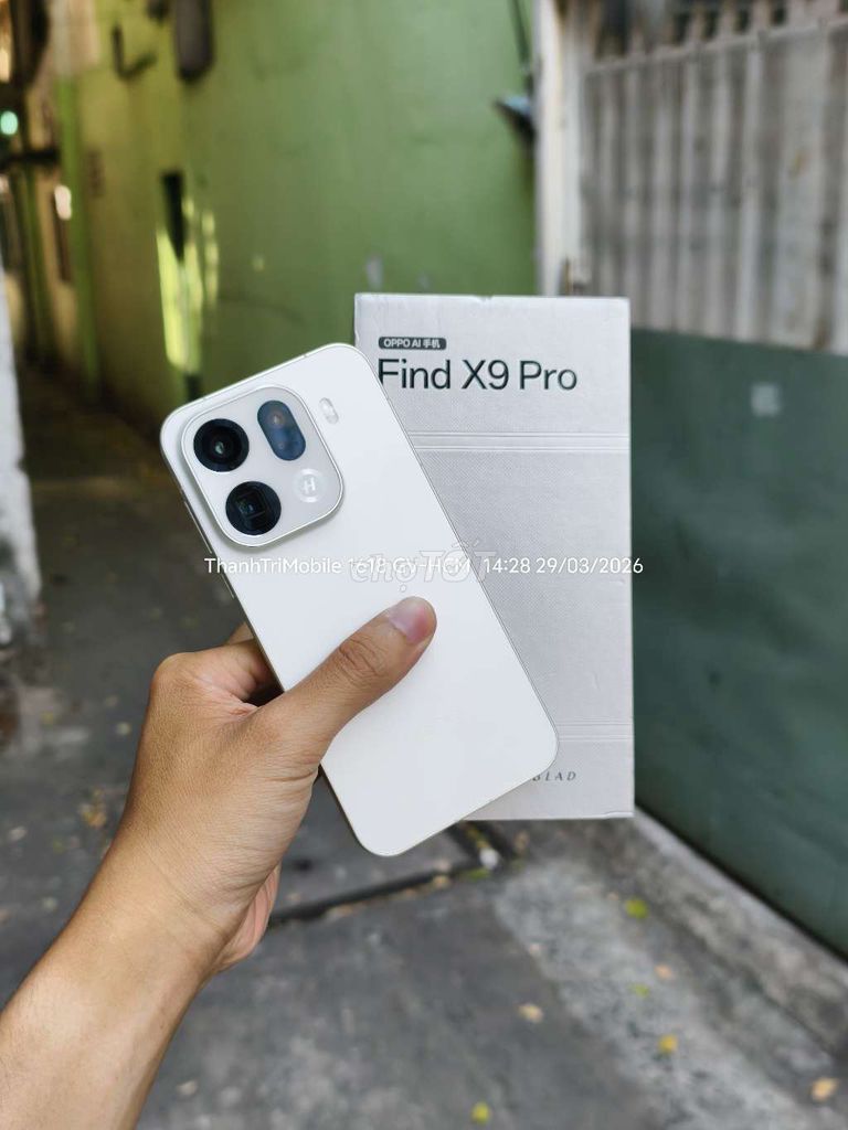 Oppo Find X9 Pro Trắng 16/512 fullbox nội địa. Mua bán Điện thoại tại Quận Gò Vấp Tp Hồ Chí Minh được đăng bởi Thanh Tri hình 1