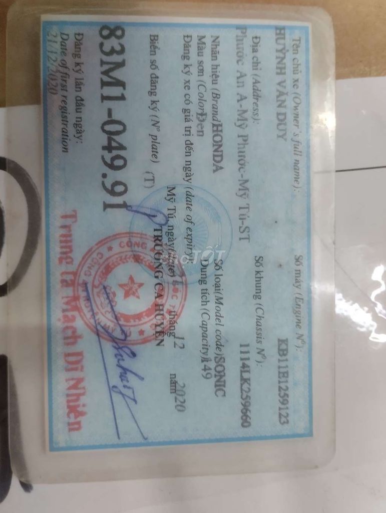 Xe đẹp như trong của hàng. Mua bán Xe máy tại Thành phố Dĩ An Bình Dương được đăng bởi Tín Nguyễn hình 3