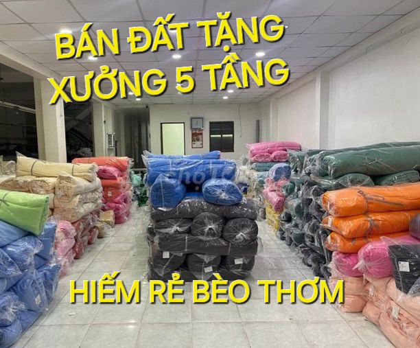 Bán Xưởng 5 tầng 128m2 có 6 tỷ x Lê Văn Khương Thới An Quận 12 TPHCM