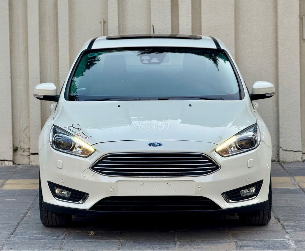 Ford Focus Titanium 2018 Trắng. Mua bán Ô tô tại Quận Bắc Từ Liêm Hà Nội được đăng bởi Lê Đức Dũng hình 1