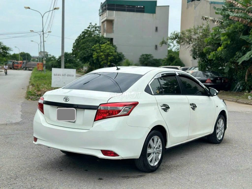 Toyota Vios 2016 số sàn màu trắng. Mua bán Ô tô tại Quận Gò Vấp Tp Hồ Chí Minh được đăng bởi Xuân Trường hình 7