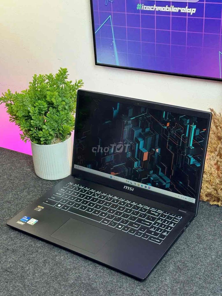 MSI Modern 15 i7-1255U 16GB/512GB 15.6 FHD Đen. Mua bán Laptop tại Quận 10 Tp Hồ Chí Minh được đăng bởi Minh Nguyệt hình 1