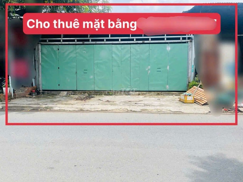 Cho thuê mặt tiền KD ở đường 268,PLA,Q.9