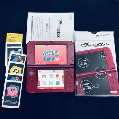 Nintendo New 3DS LL  Metatic RED Dual IPS Fullbox. Mua bán Thiết bị chơi game tại Quận 8 Tp Hồ Chí Minh được đăng bởi school stone