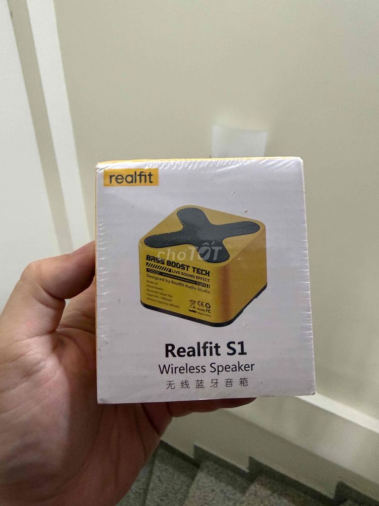 Loa không dây Realfit S1. Mua bán Tivi, Âm thanh tại Quận Hoàng Mai Hà Nội được đăng bởi Mua Sắm Thông Minh hình 1