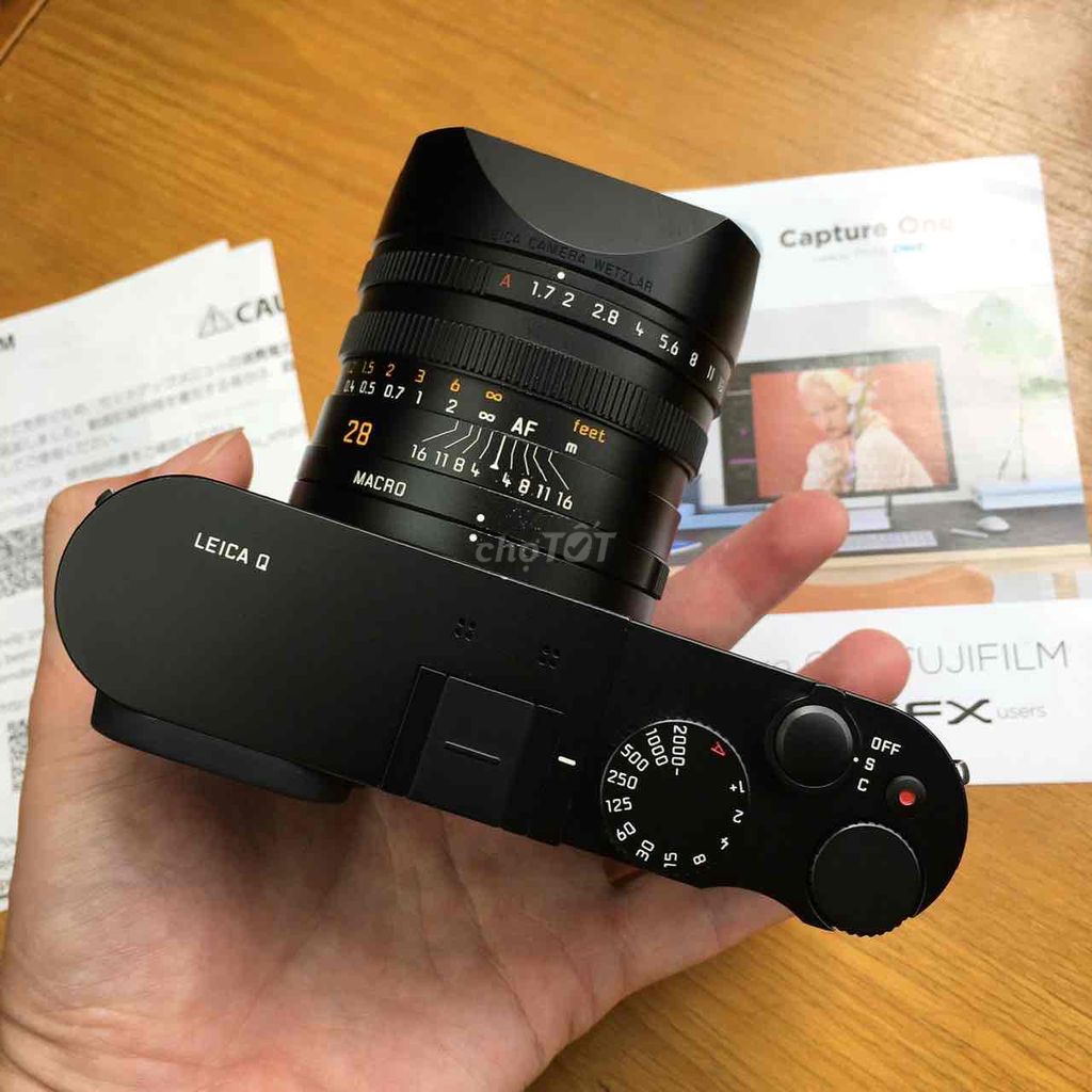 Máy ảnh Leica Q Đen Đã sử dụng. Mua bán Máy ảnh, Máy quay tại Quận Long Biên Hà Nội được đăng bởi Fuji Kha hình 1