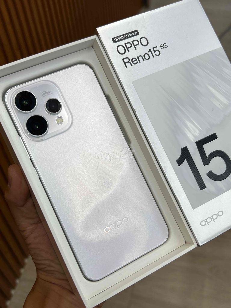 OPPO Reno15 5G 8GB/256GB Bạc Đã sử dụng. Mua bán Điện thoại tại Quận 12 Tp Hồ Chí Minh được đăng bởi AnhK hình 1