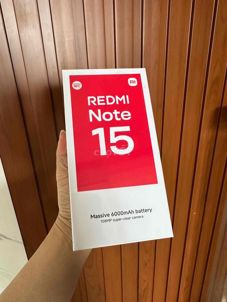 xiaomi note 15 ram8/128 pin6000 xanh-  fulbox- new. Mua bán Điện thoại tại Thành phố Buôn Ma Thuột Đắk Lắk được đăng bởi phuong smarphone hình 1