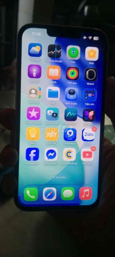 iPhone 13 128GB nguyên zin đẹp 98% có đổi. Mua bán Điện thoại tại Thành phố Long Xuyên An Giang được đăng bởi MINH KIỆT  hình 1
