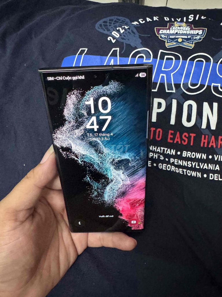 Samsung Galaxy S22 Ultra 2sim 120mhz ram 8gb/128GB. Mua bán Điện thoại tại Thành phố Thủ Đức Tp Hồ Chí Minh được đăng bởi bin  hình 1