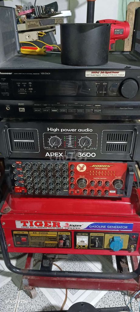 Amply APEX 3600 12 sò 16 sò 25A. Mua bán Tivi, Âm thanh tại Thị xã Bến Cát Bình Dương được đăng bởi ND AUDIO  hình 1